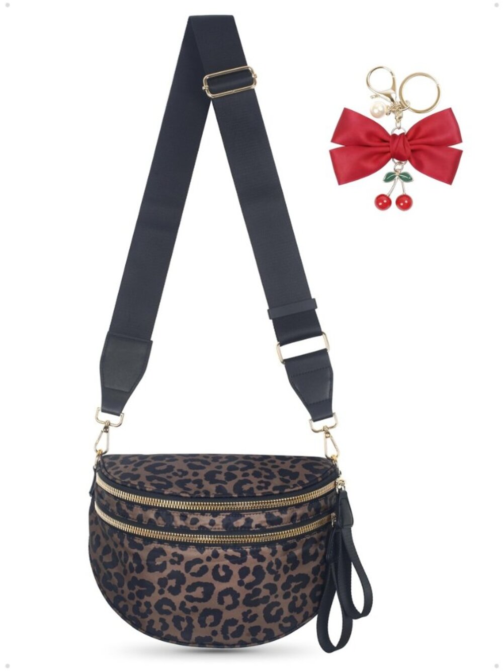Bum Bag Crossbody Bag for Women | Spacious Bum Bags | Nylon Crossbody Fanny